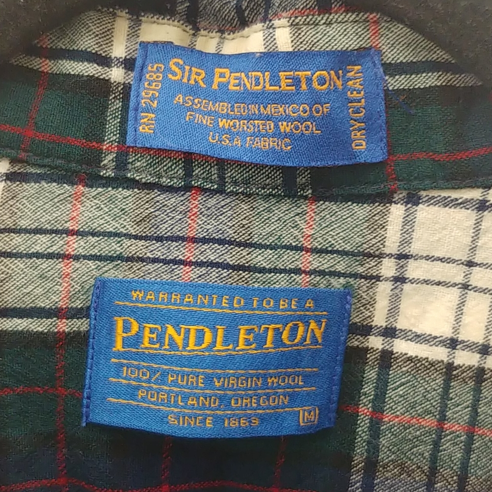 Vintage Pendleton Medium Button Shirt - image 4